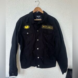 Park Hill Jean Jacket - Wu Tang x Masta Killa , Size XL , 100% Cotton